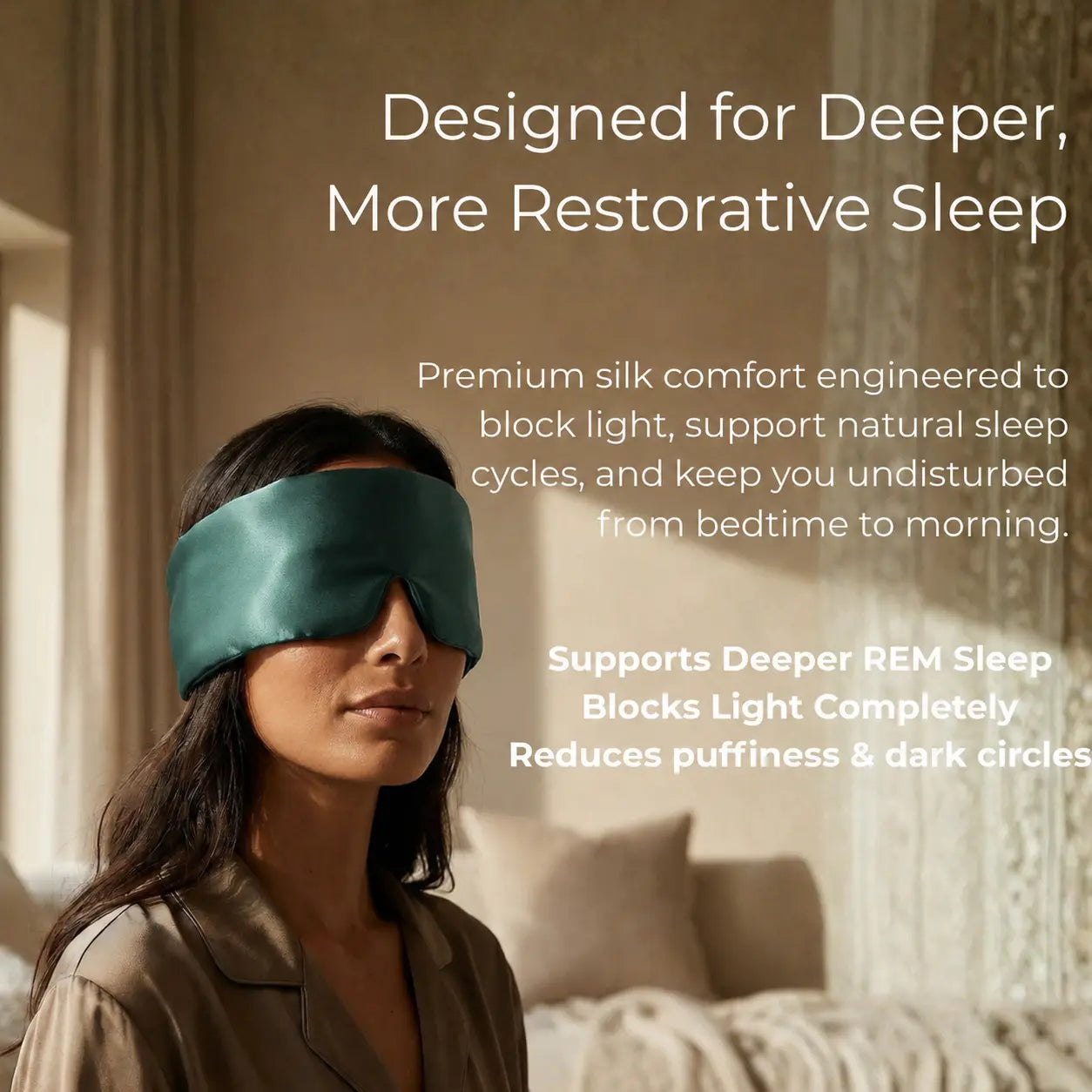 Deep Sleep Mask 23 Momme Mulberry Silk