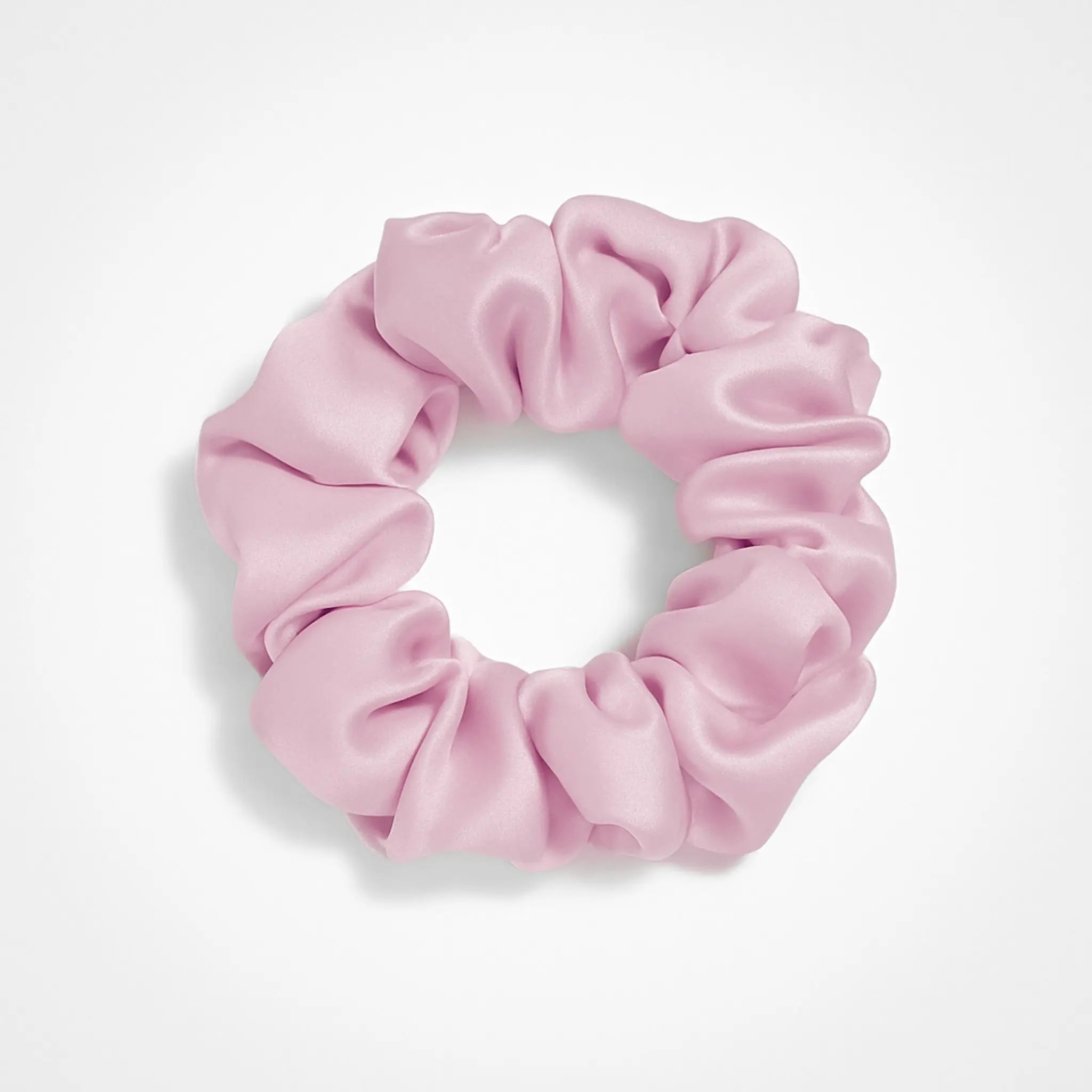 Premium Silk Scrunchie in Dusty Rose, 23 momme mulberry silk hair scrunchie