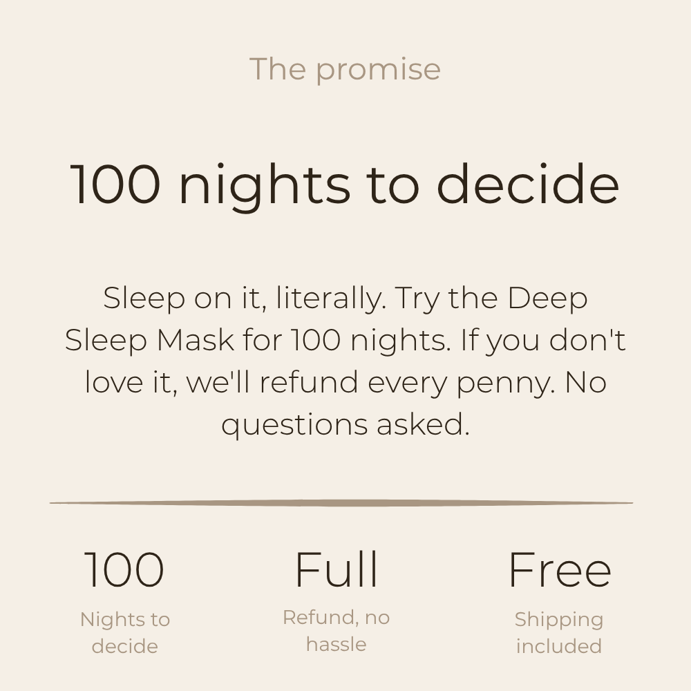 Deep Sleep Mask 23 Momme Mulberry Silk